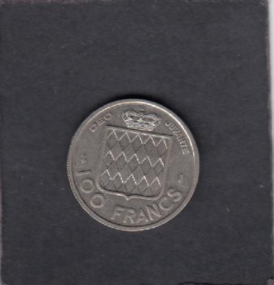 Beschrijving: 100 Francs  REINIER III